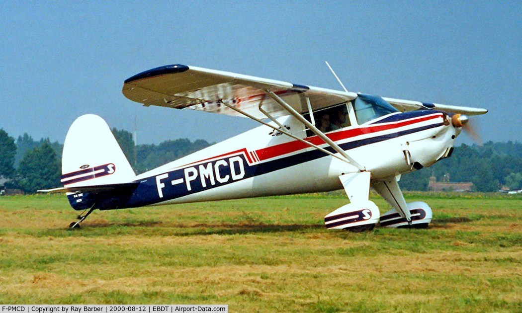 F-PMCD, 1939 Luscombe 8A C/N 895, Luscombe 8A Silvaire [895] Schaffen-Diest~OO 12/08/2000
