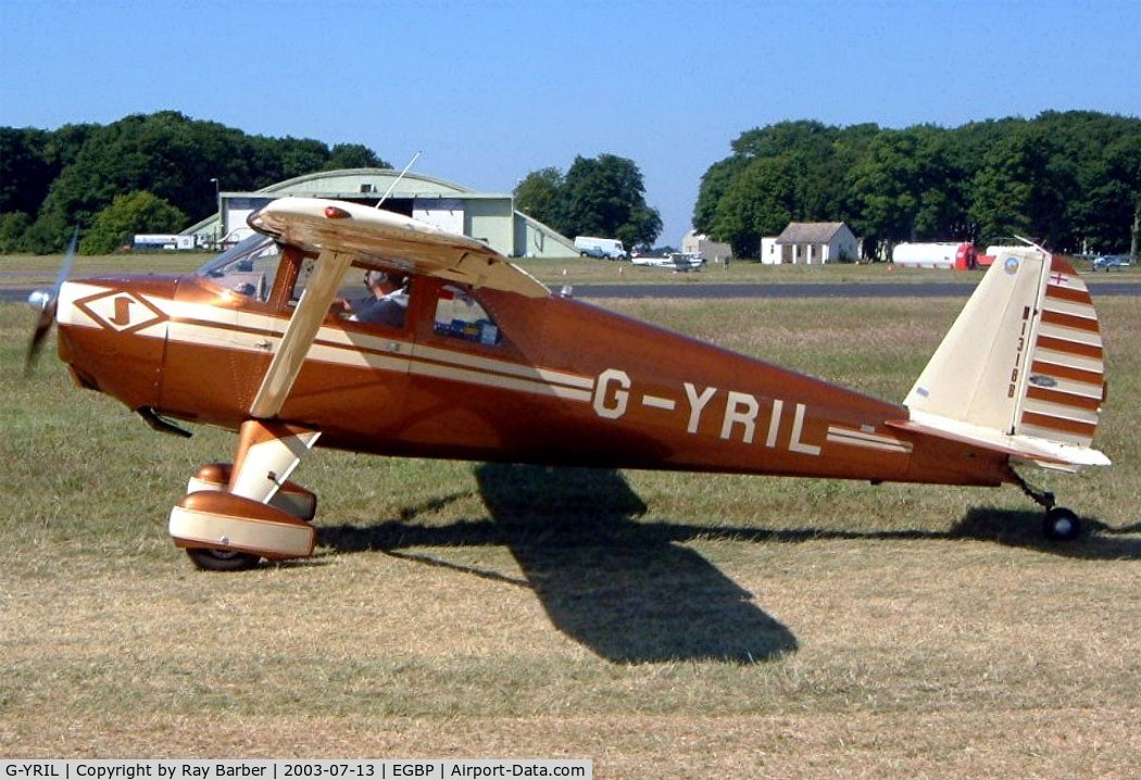 G-YRIL, 1948 Luscombe 8E Silvaire C/N 5945, Luscombe 8E Silvaire Deluxe [5945] Kemble~G 13/07/2003