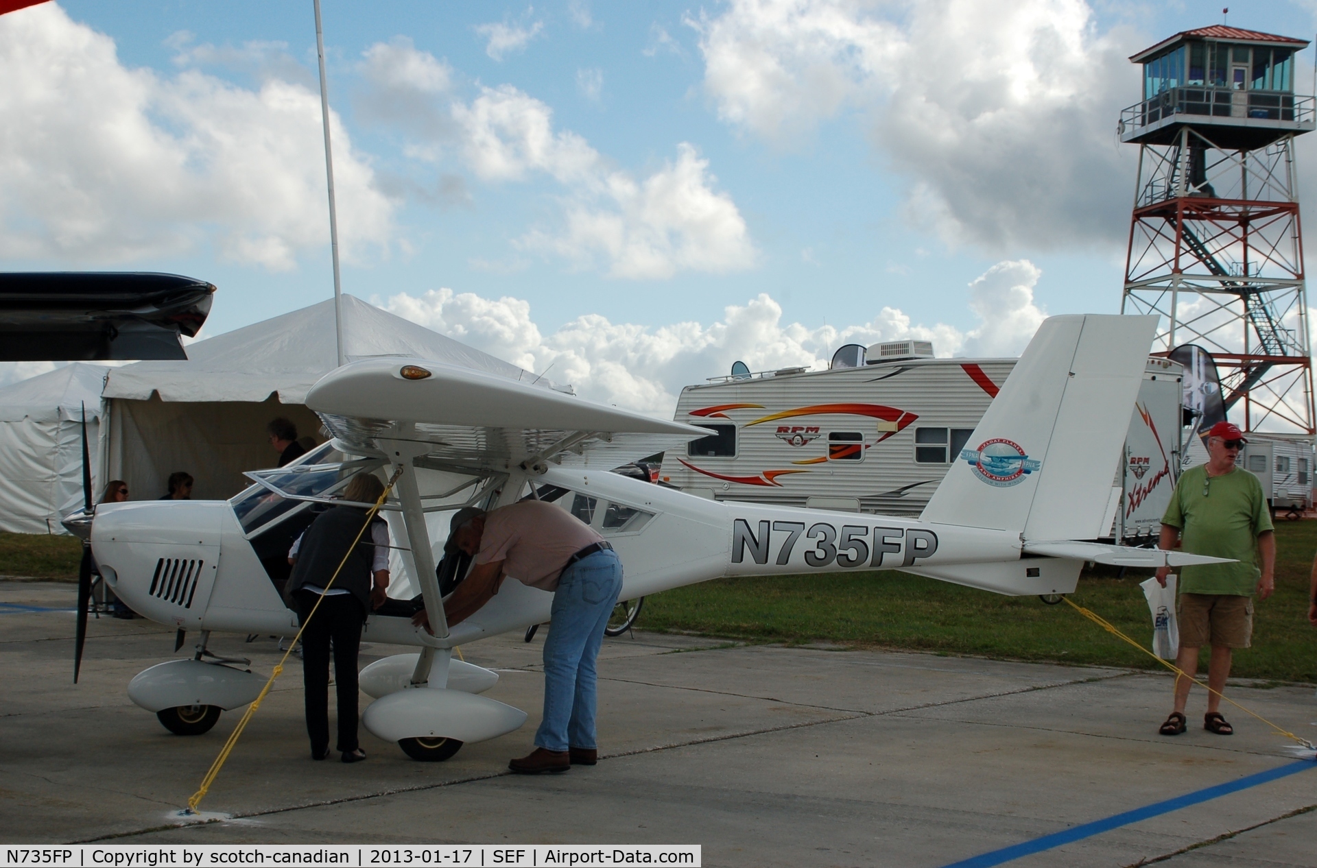 N735FP, Aeroprakt A-22 Valor C/N 289, FPNA Llc A-22 VALOR, N735FP, at the US Sport Aviation Expo, Sebring Regional Airport, Sebring, FL