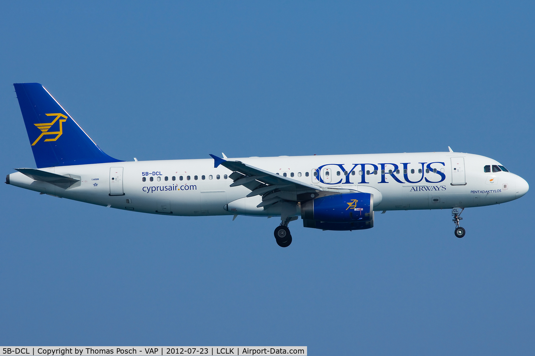 5B-DCL, 2004 Airbus A320-232 C/N 2334, Cyprus Airways