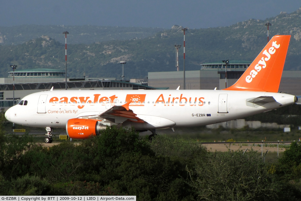 G-EZBR, 2007 Airbus A319-111 C/N 3088, 100th Airbus for Easyjet