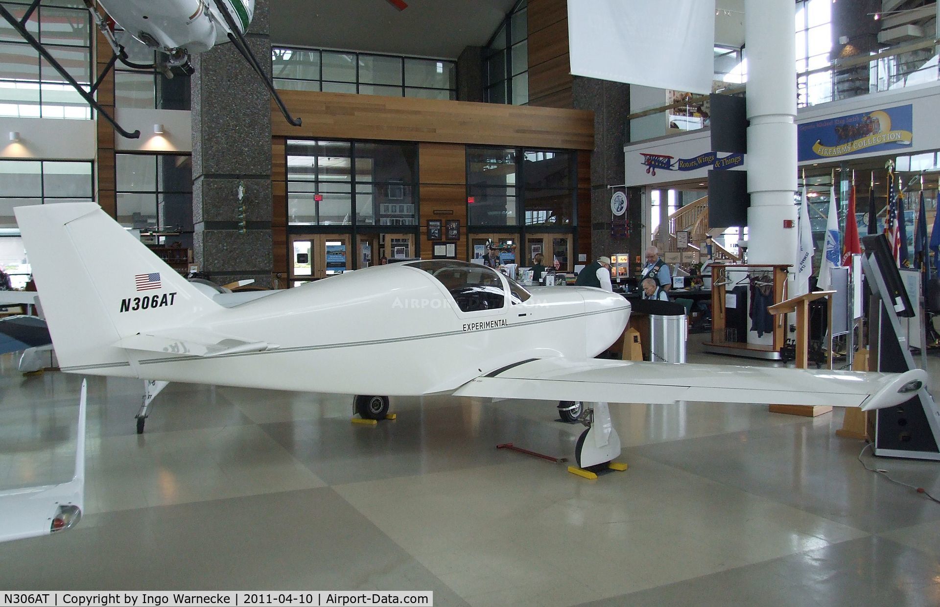 N306AT, Stoddard-Hamilton Glasair SHA C/N 306, Glasair (Frank/Norma Sigler) SHA at the Evergreen Aviation & Space Museum, McMinnville OR