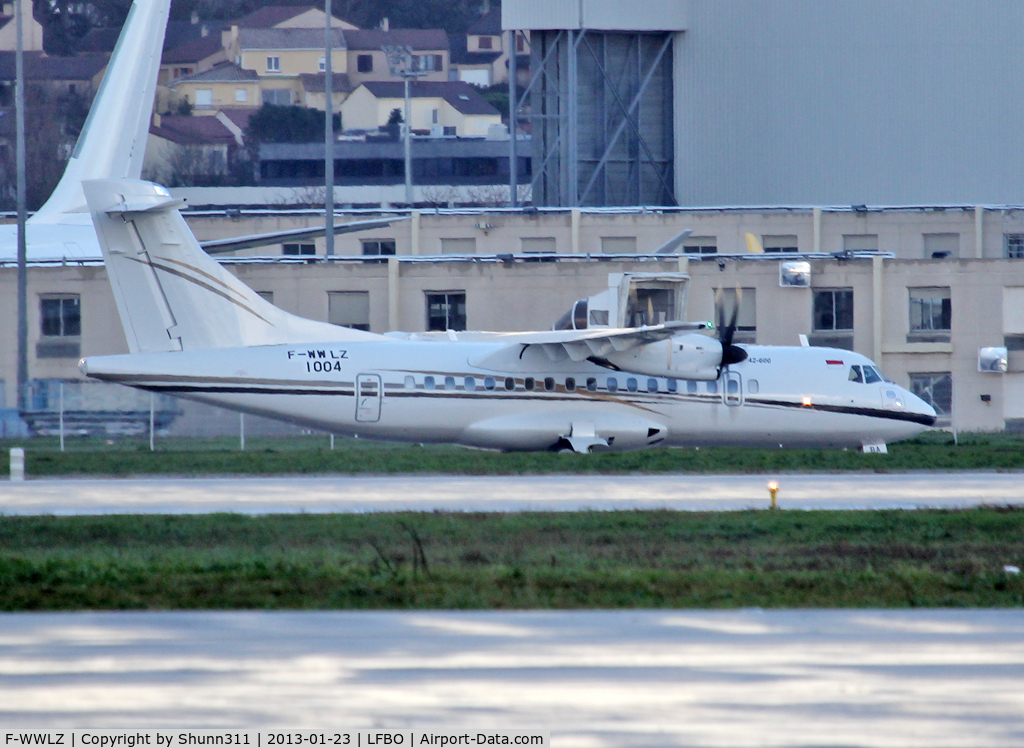 F-WWLZ, 2013 ATR 42-600 C/N 1004, C/n 1004 - To be PK-JBA