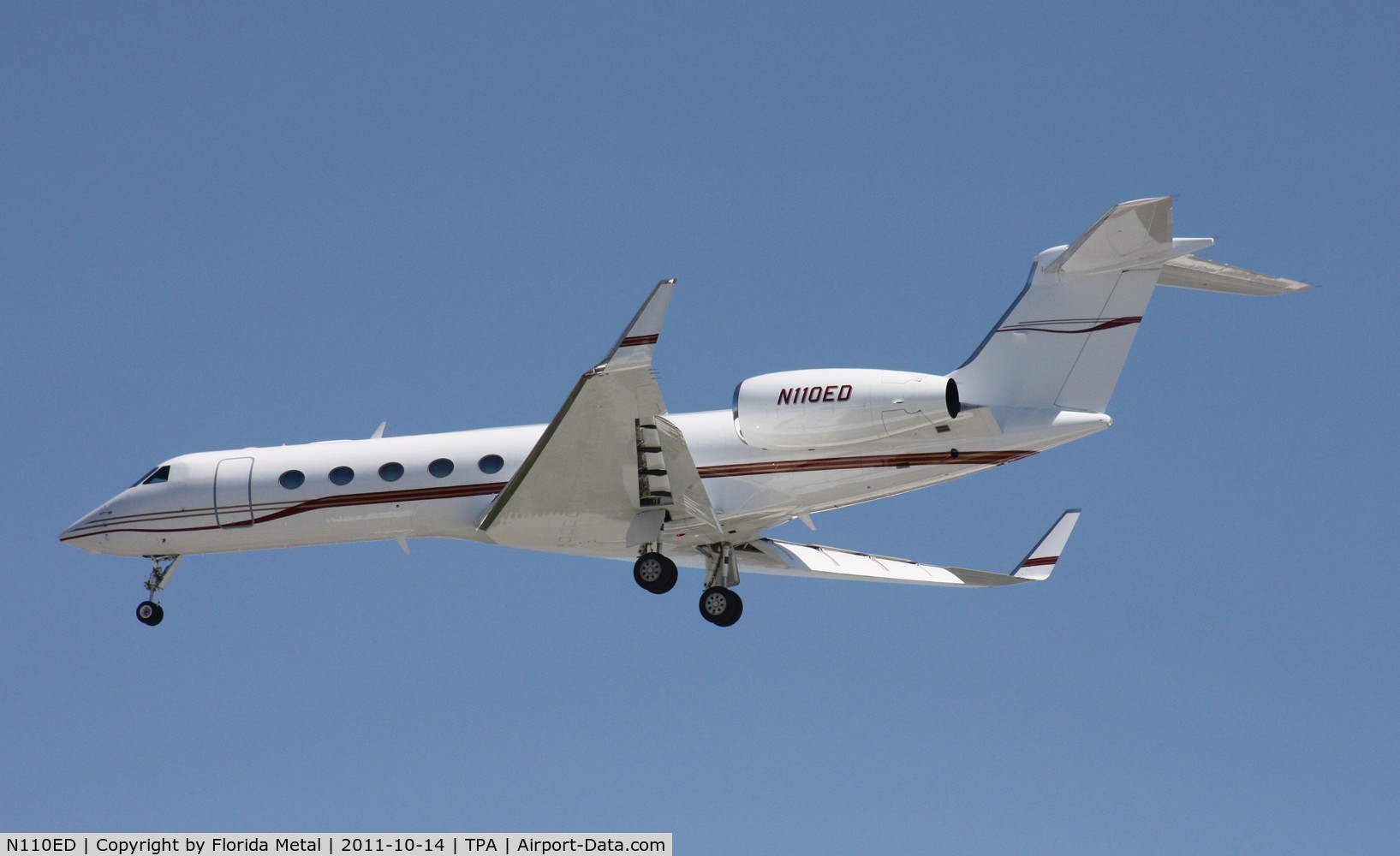 N110ED, 2006 Gulfstream Aerospace GV-SP (G500) C/N 5136, Gulfstream 500