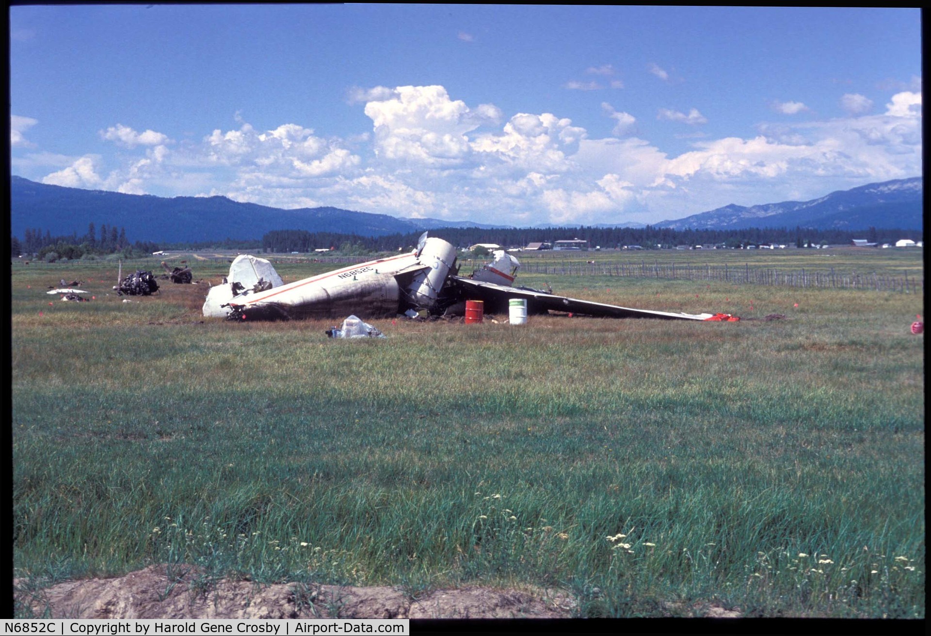 N6852C, Lockheed PV-2 Harpoon C/N 15-1456, Crashed in Idaho Backcounty. Could be McCall