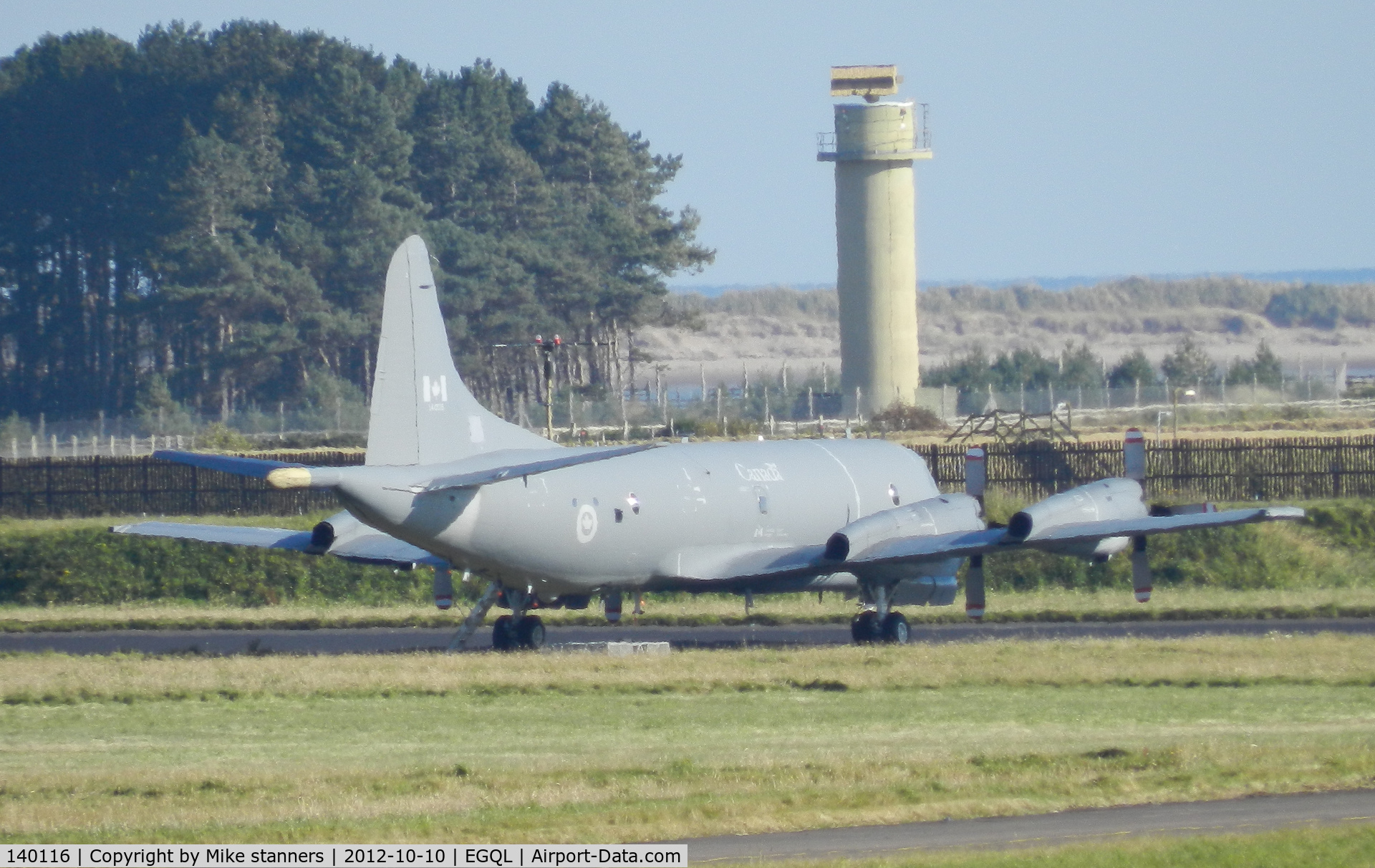 140116, 1981 Lockheed CP-140 Aurora C/N 285B-5722, 14 wing Aurora at Leuchars for a joint warrior exercise
