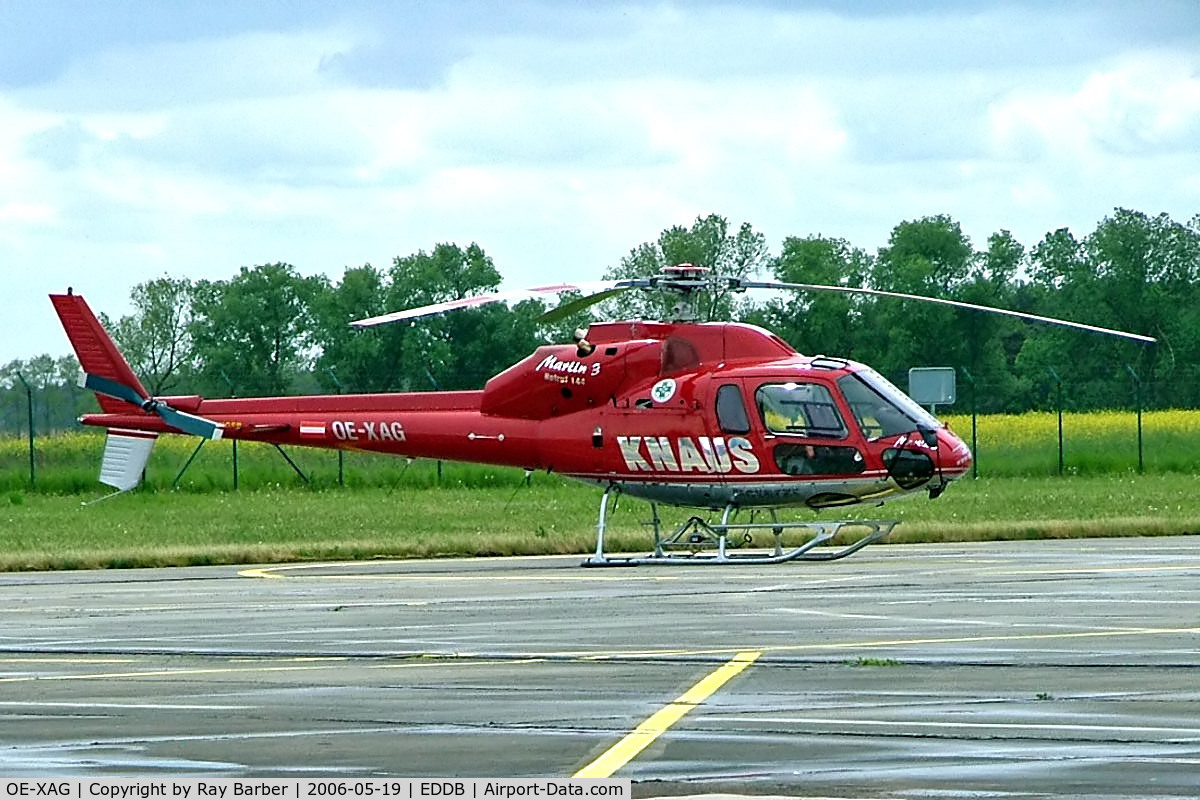 OE-XAG, Aerospatiale AS-355F-2 Ecureuil 2 C/N 5478, Eurocopter AS.355F2 Ecureuil II [5478] ( Knaus Helicopter) Berlin-Schonefeld~D 19/05/2006