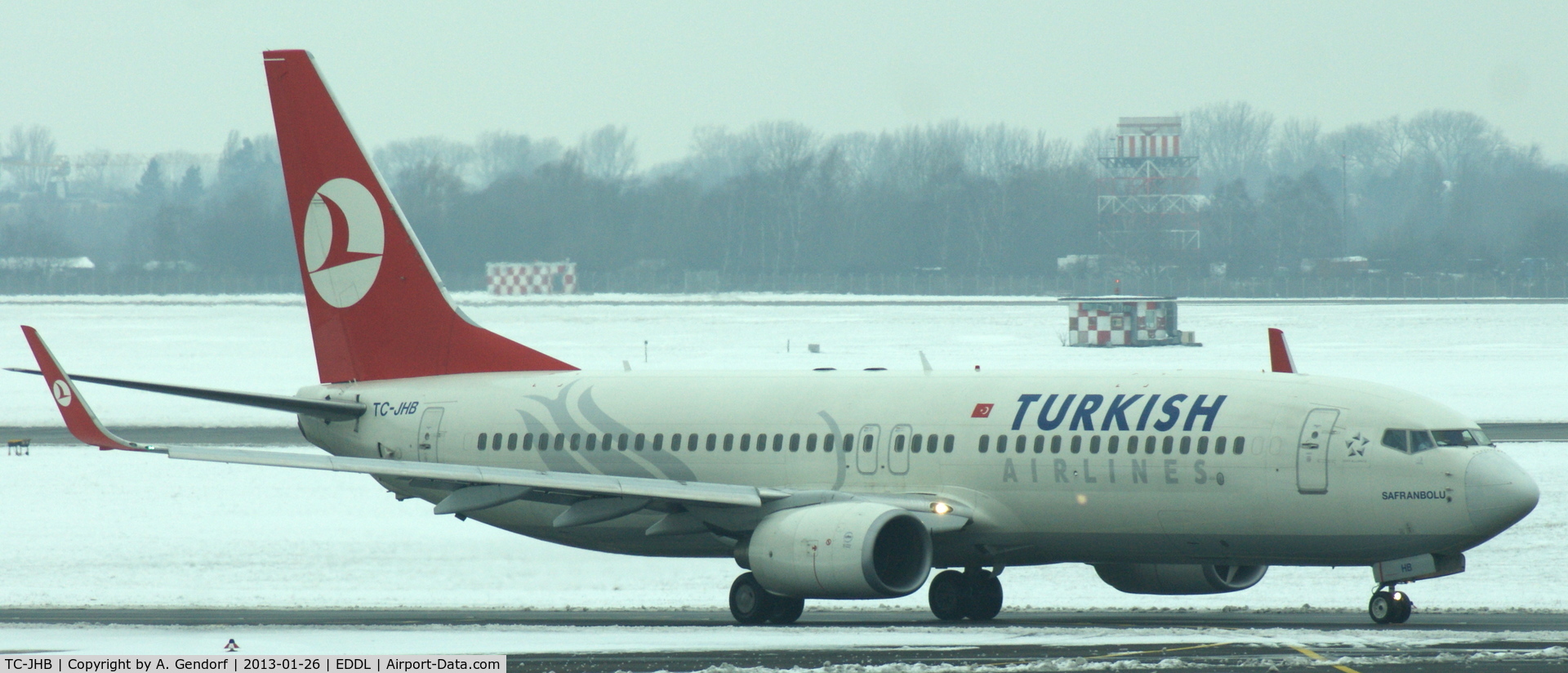TC-JHB, 2008 Boeing 737-8F2 C/N 35741, Turkish Airlines, seen here on taxiway M at Düsseldorf Int´l (EDDL)