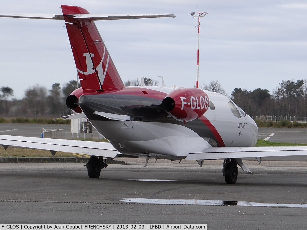 F-GLOS, 2009 Cessna 510 Citation Mustang Citation Mustang C/N 510-0169, departure to training crew