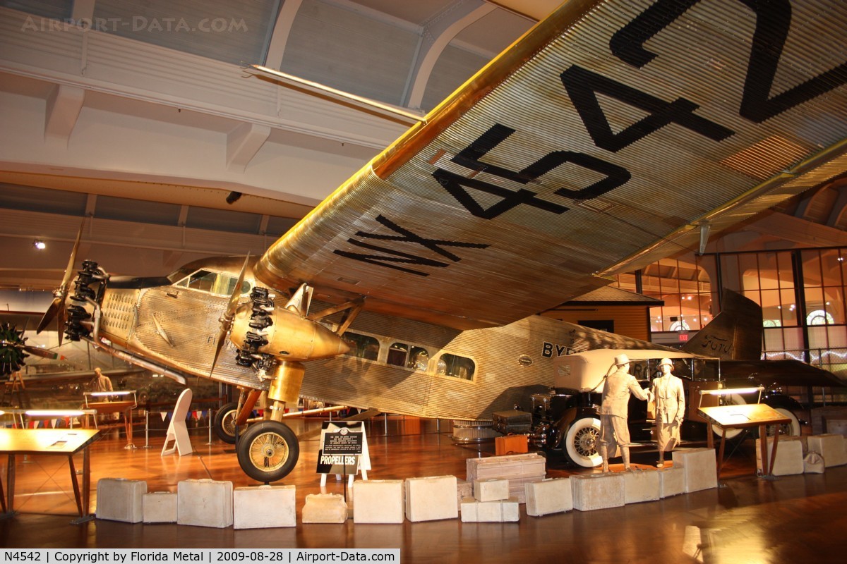 N4542, 1928 Ford 4-AT-B Tri-Motor C/N 15, Ford 4AT Trimotor at Henry Ford Museum