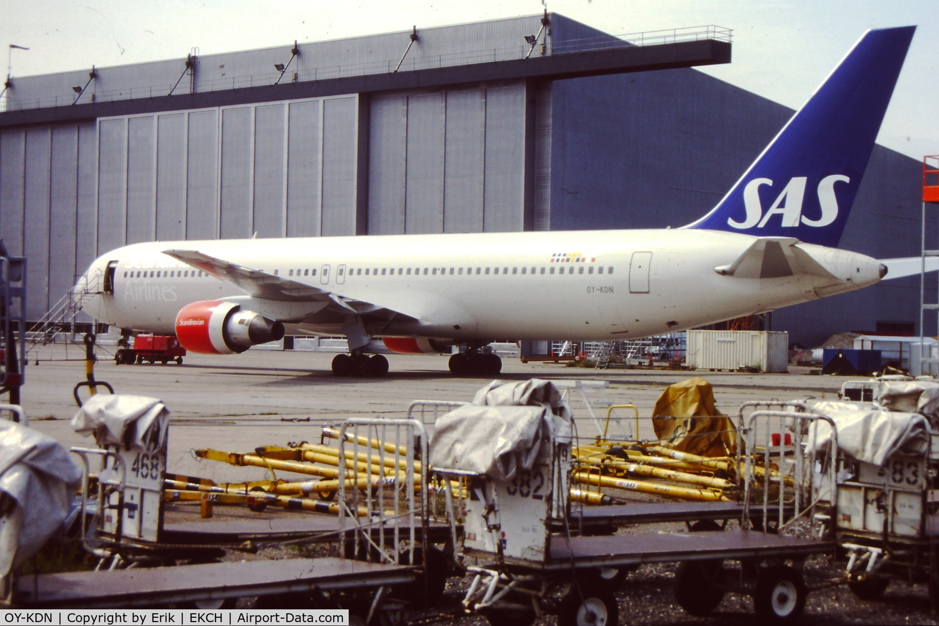 OY-KDN, 1990 Boeing 767-383/ER C/N 24848, By Erik Oxtorp