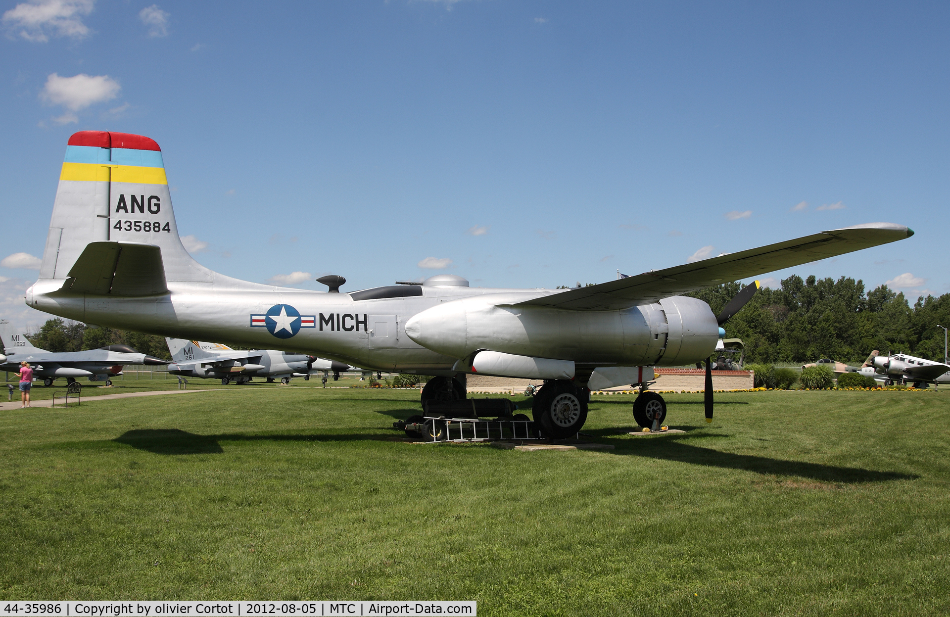 44-35986, 1944 Douglas A-26C Invader C/N 29265, Selfridge air museum