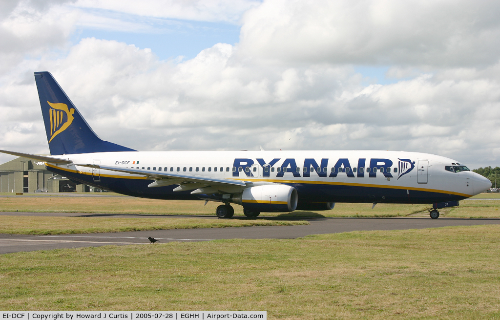 EI-DCF, 2004 Boeing 737-8AS C/N 33804, Ryanair (new colours)