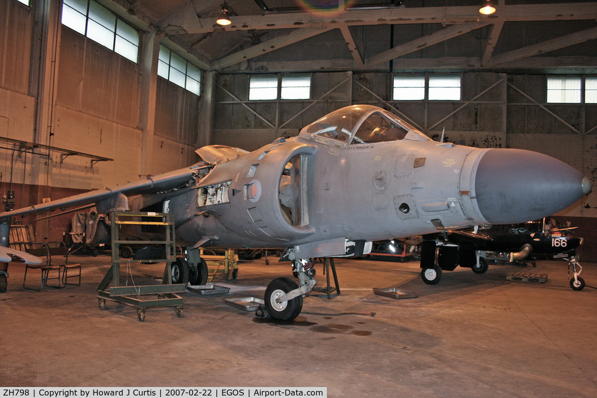 ZH798, British Aerospace Sea Harrier F/A.2 C/N NB03, In store.
