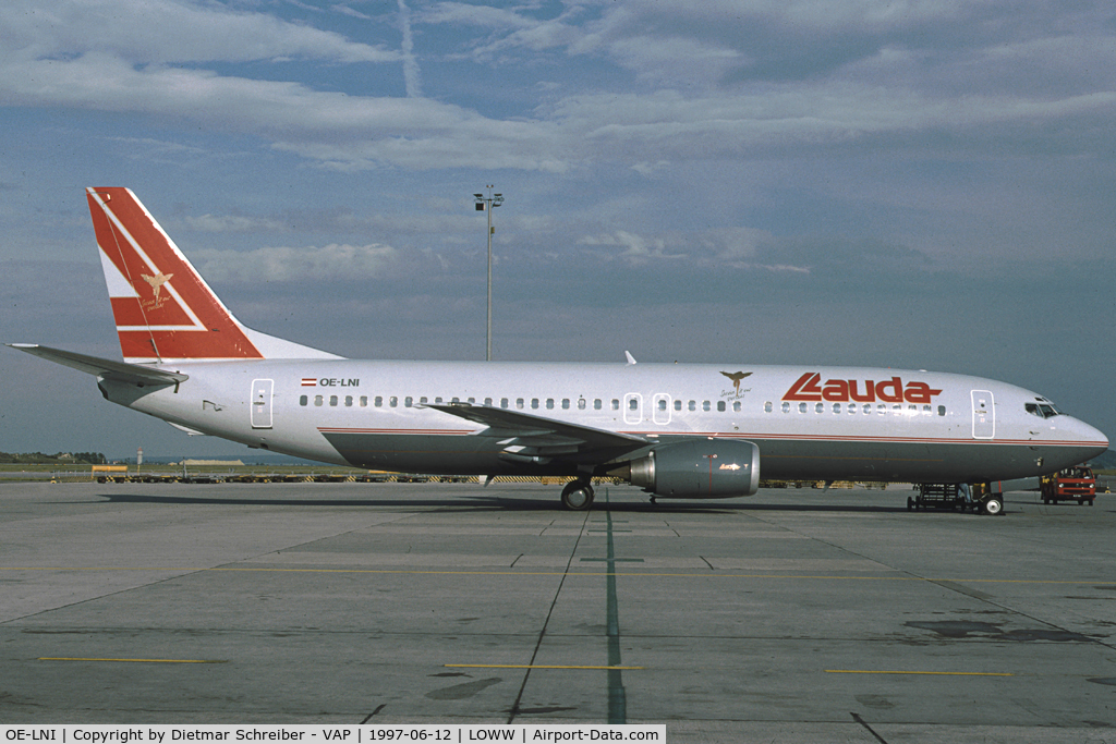 OE-LNI, 1993 Boeing 737-4Z9 C/N 27094, Lauda Air Boeing 737-400