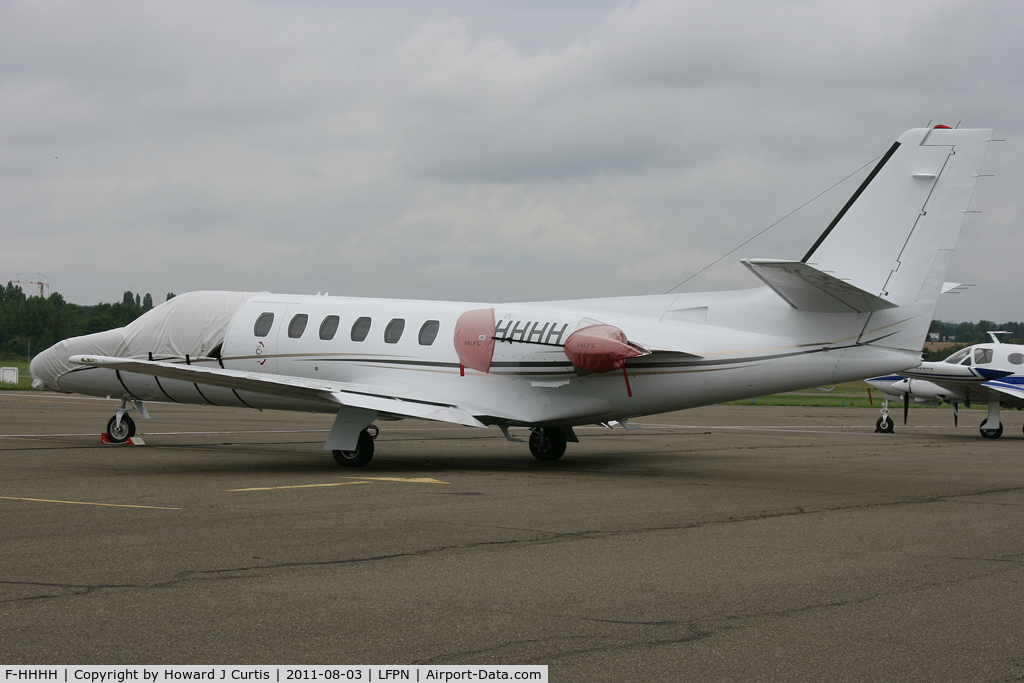 F-HHHH, 1988 Cessna 551 Citation II/SP C/N 551-0355, Privately owned.