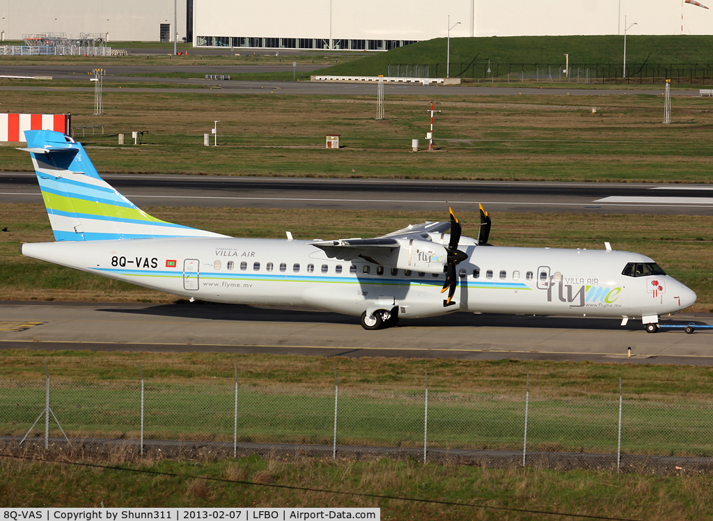 8Q-VAS, 2013 ATR 72-600 C/N 1069, Ready for delivery...