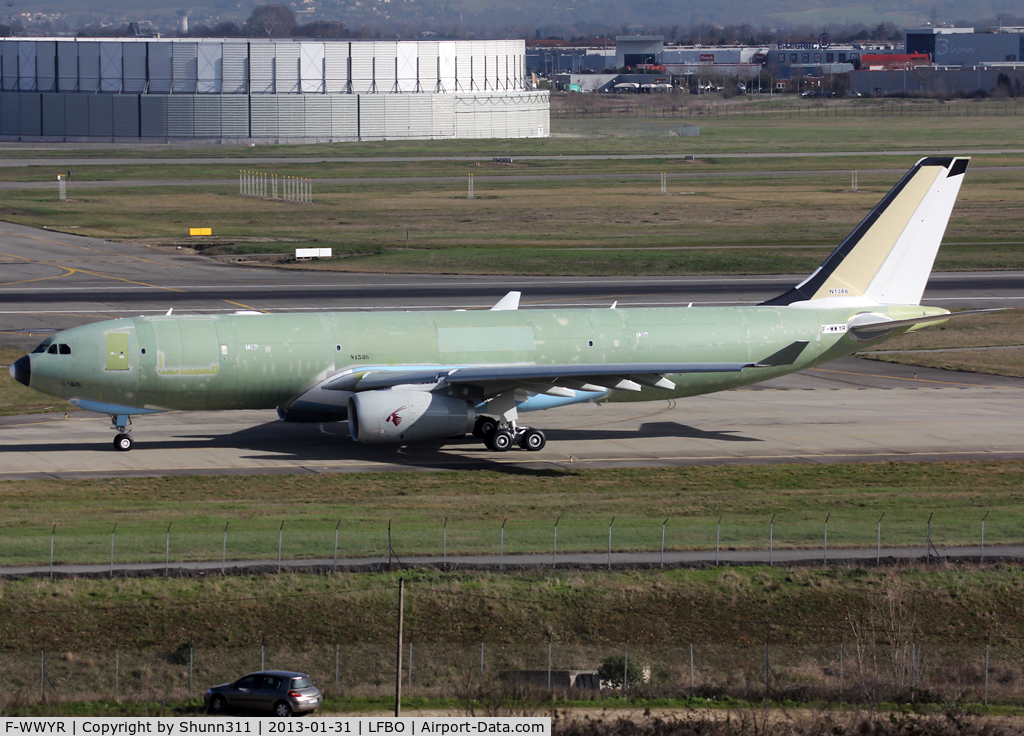 F-WWYR, 2013 Airbus A330-243F C/N 1386, C/n 1386 - For Qatar Cargo... Yantze River Express ntu...