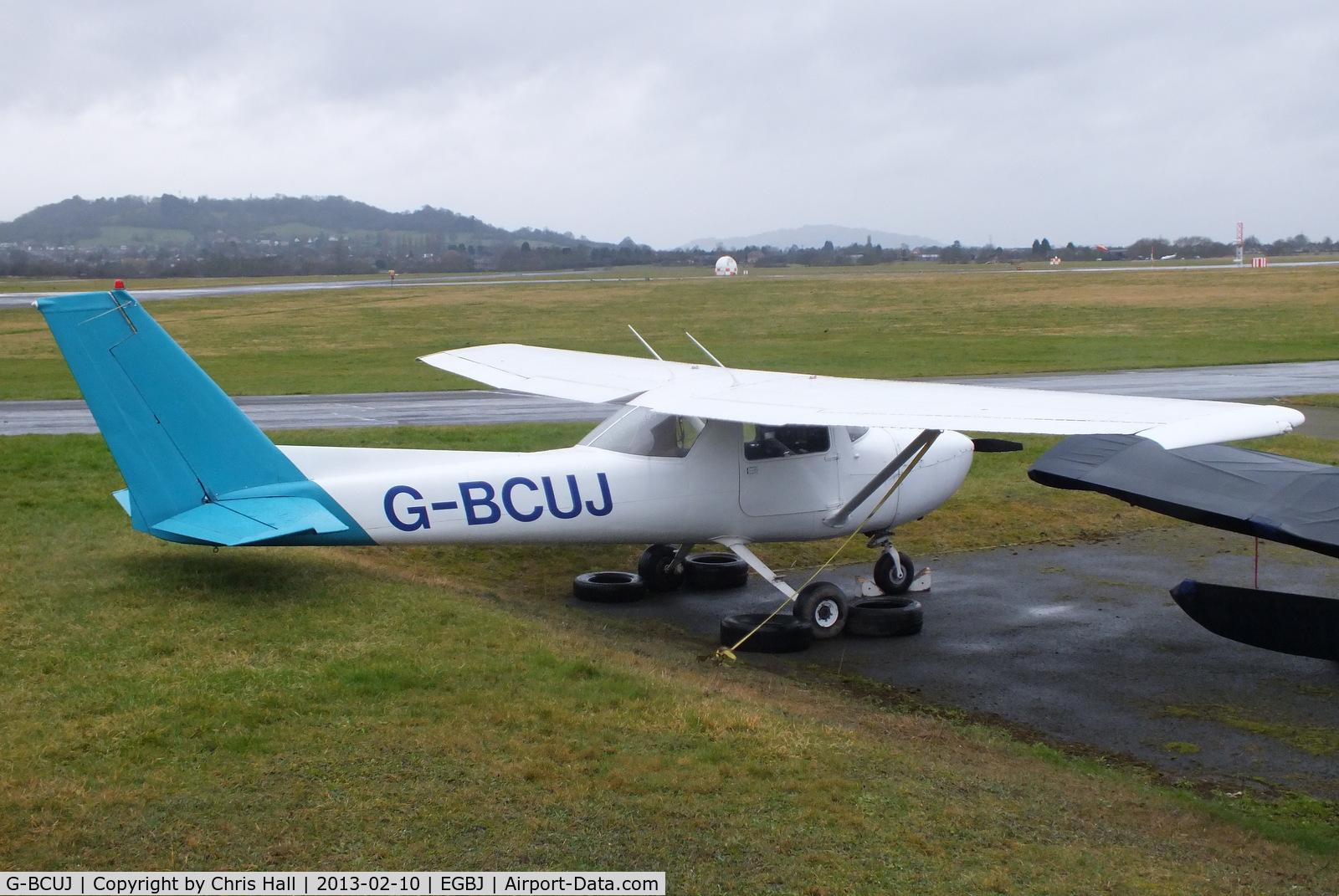 G-BCUJ, 1975 Reims F150M C/N 1176, at Gloucestershire Airport