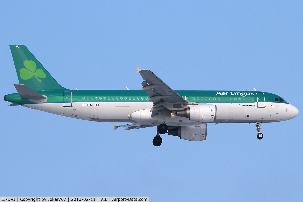 EI-DVJ, 2009 Airbus A320-214 C/N 3857, Aer Lingus