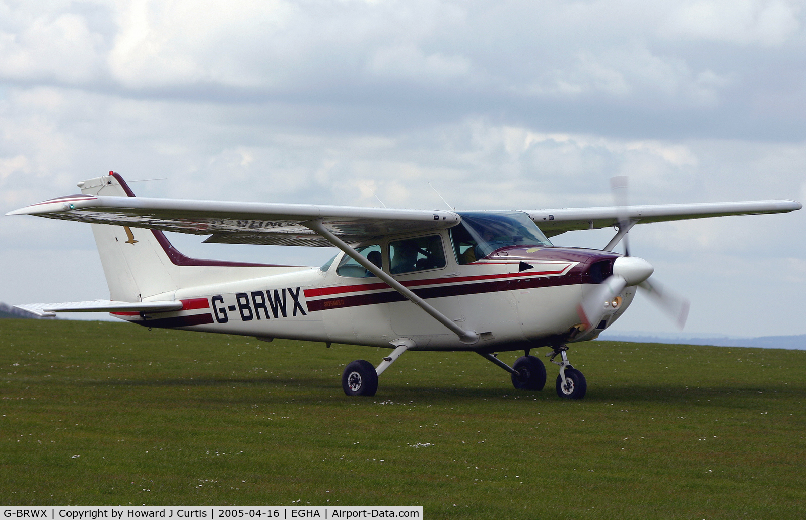 G-BRWX, 1981 Cessna 172P Skyhawk C/N 17274729, Privately owned