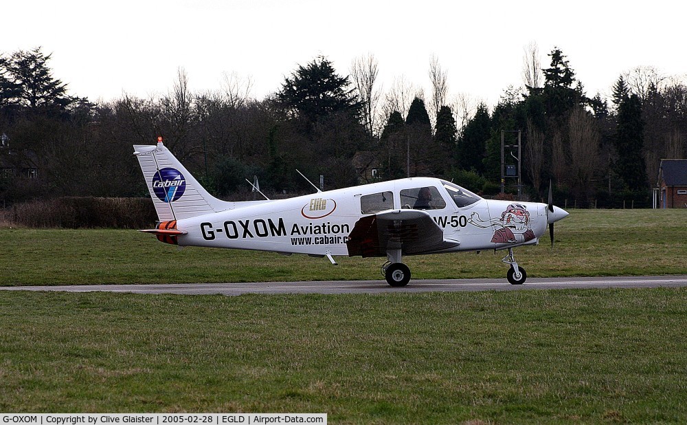 G-OXOM, 1989 Piper PA-28-161 Cadet C/N 28-41285, Ex: N92011 > G-BRSG > G-OXOM - Originally owned to, BLS Aviation Ltd November 1989 as G-BRSG and currently with, Plane Talking Ltd since December 2003 as G-OXOM.