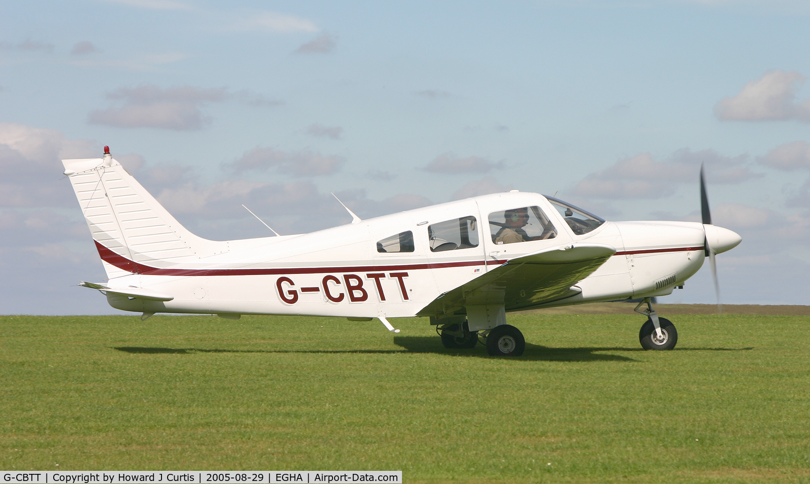 G-CBTT, 1977 Piper PA-28-181 Cherokee Archer II C/N 28-7890127, Privately owned.