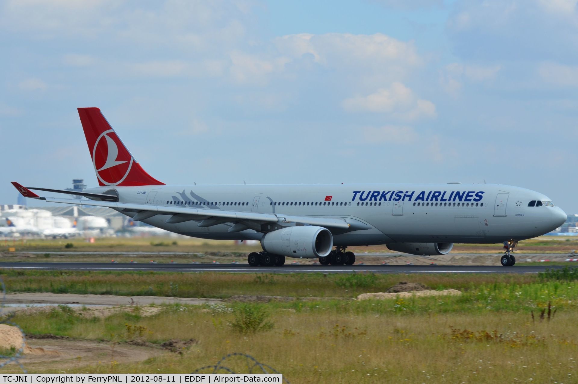 TC-JNI, 2010 Airbus A330-343X C/N 1160, Turkish A333 taking off
