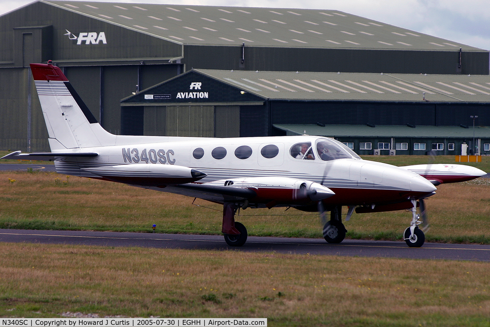 N340SC, 1974 Cessna 340 C/N 340-0363, Privately owned.