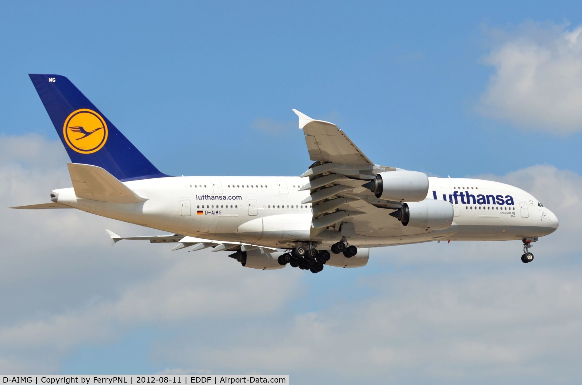 D-AIMG, 1994 Airbus A340-311 C/N 051, Lufthansa A388