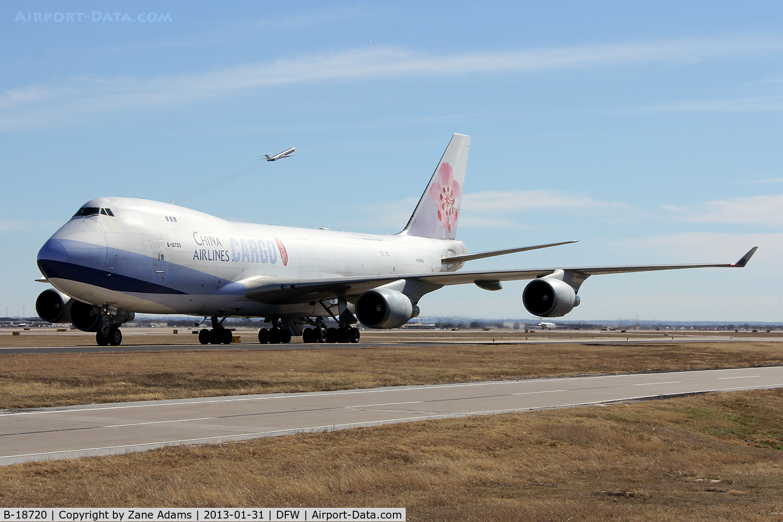 B-18720, 2005 Boeing 747-409F/SCD C/N 33733, China Airlines Cargo at DFW Airport