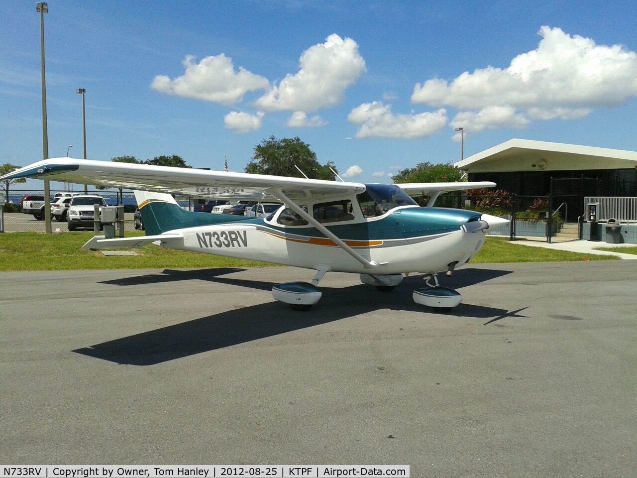 N733RV, 1977 Cessna 172N C/N 17268498, N733RV after new paint, overhaul, and new windshield / windows by ALTAS AVIATION at KTPF