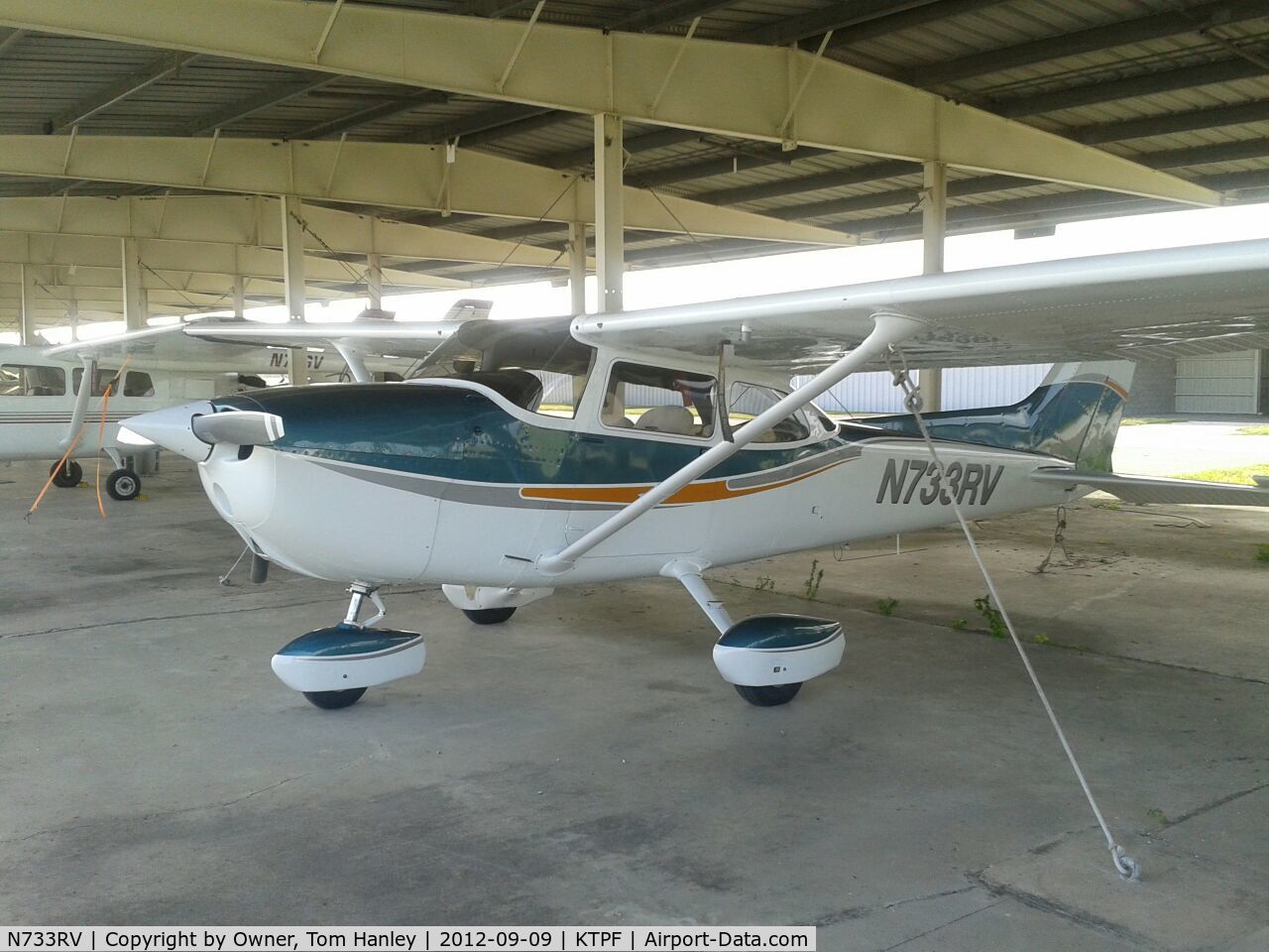 N733RV, 1977 Cessna 172N C/N 17268498, Paint Scheme and upgrades performed by ATLAS Aviation at KTPF.