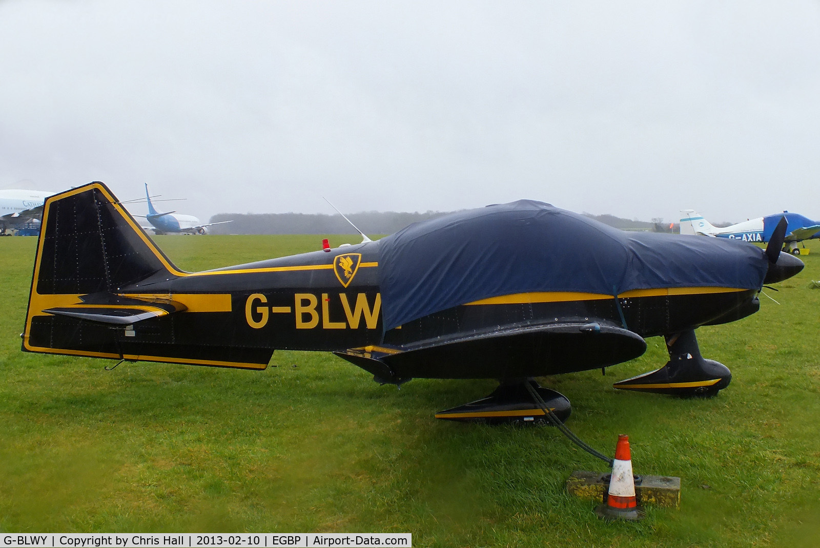 G-BLWY, 1980 Robin R-2160D Acrobin Alpha Sport C/N 176, at Kemble