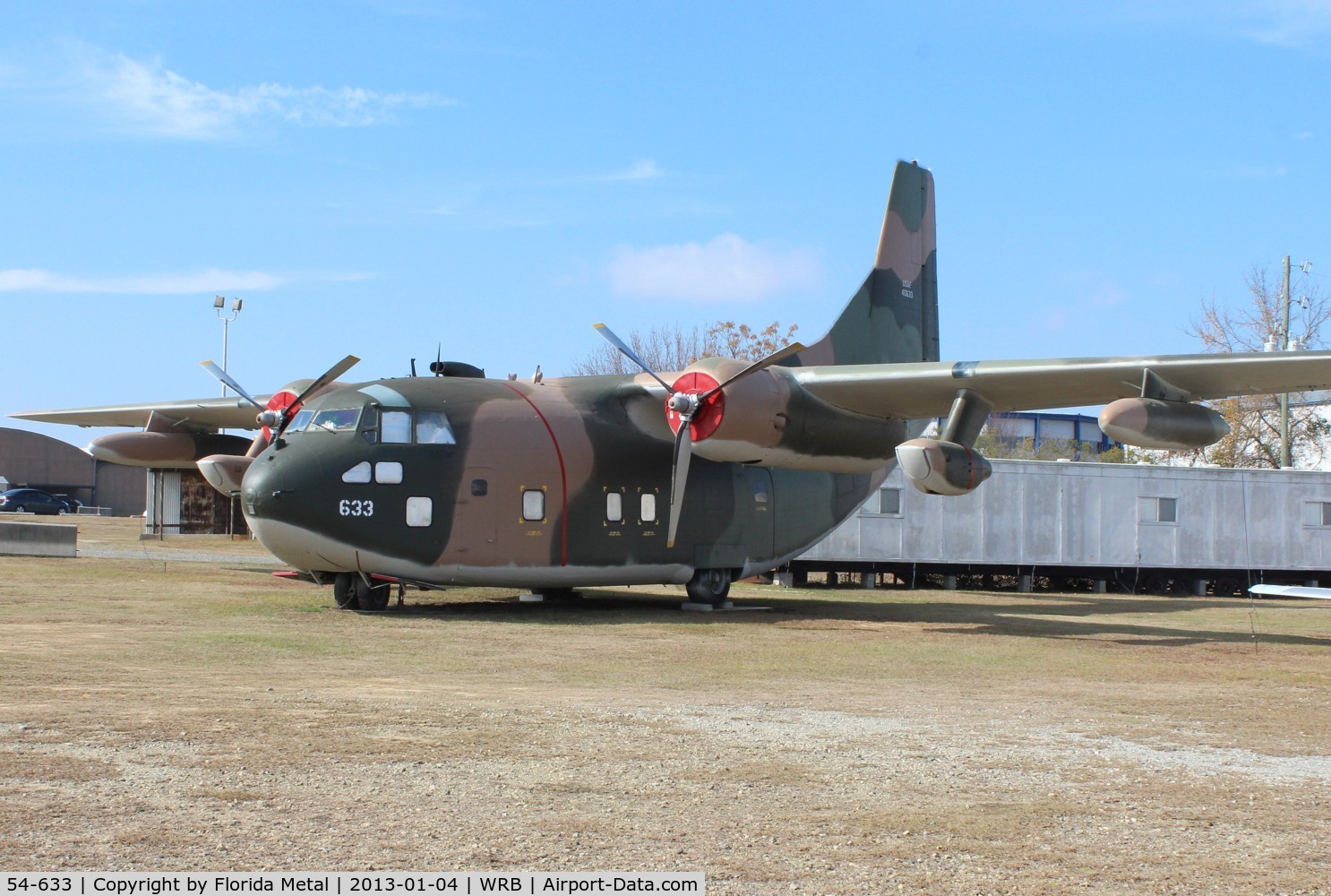 54-633, 1954 Fairchild UC-123K Provider C/N 20082, C-123 Provider