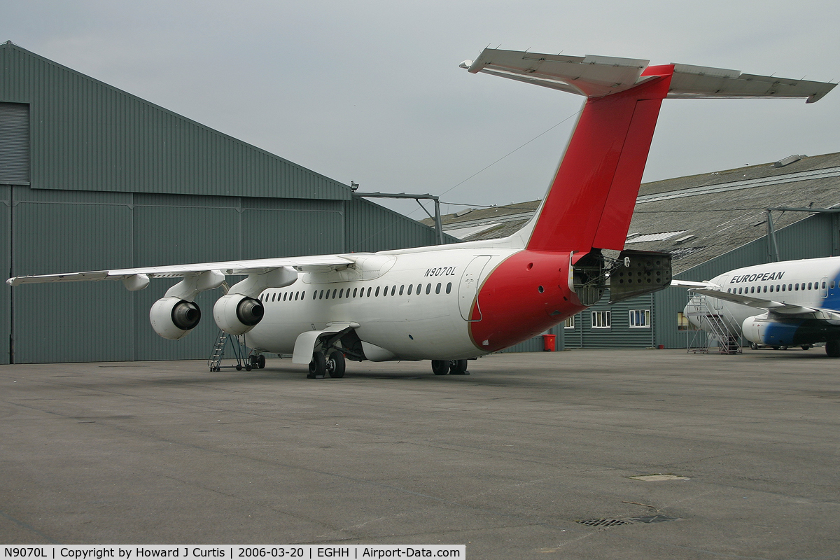 N9070L, British Aerospace BAe.146-300A C/N E3147, Ex Ansett