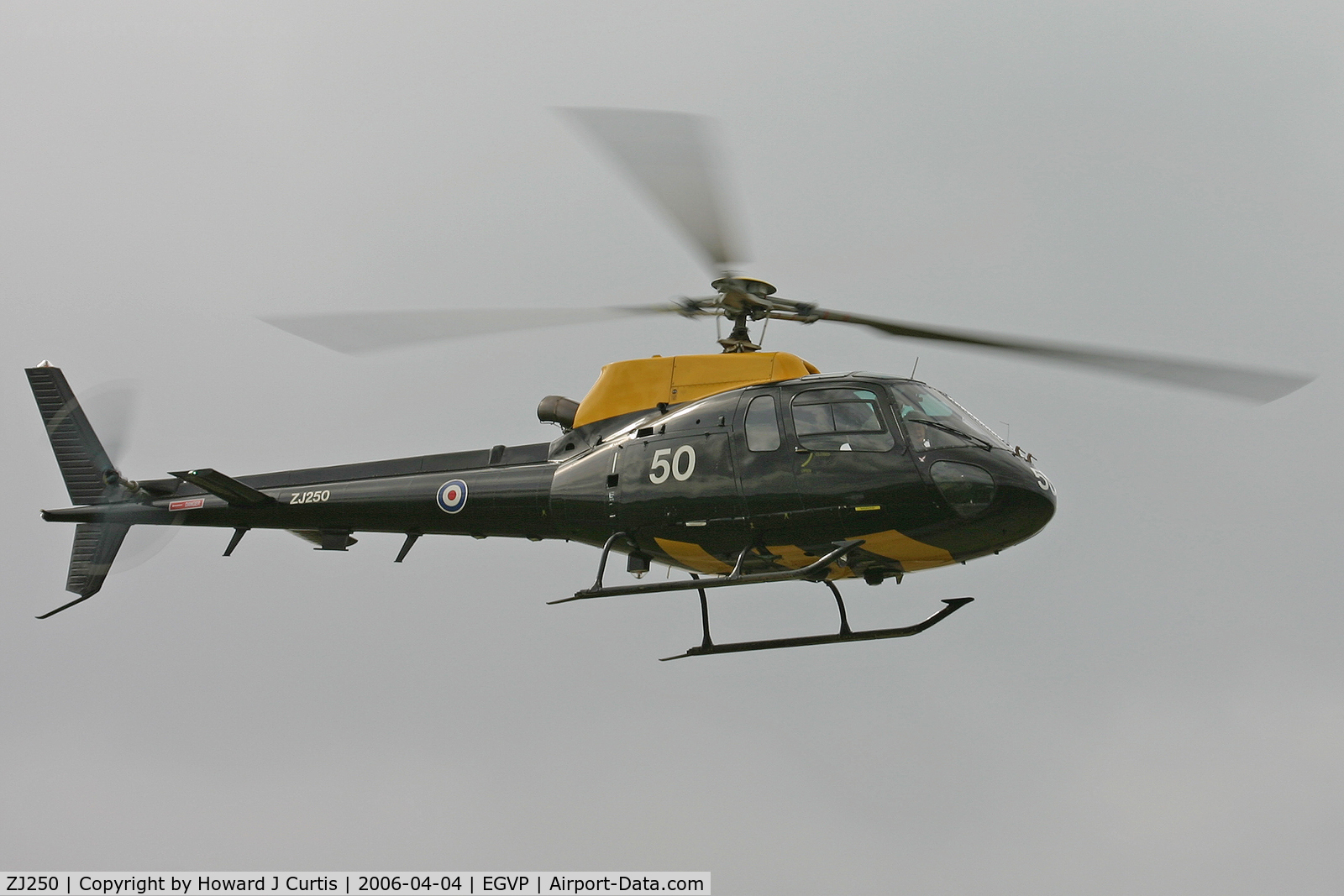 ZJ250, 1997 Eurocopter AS-350BB Squirrel HT2 Ecureuil C/N 3047, 670 Squadron Army Air Corps