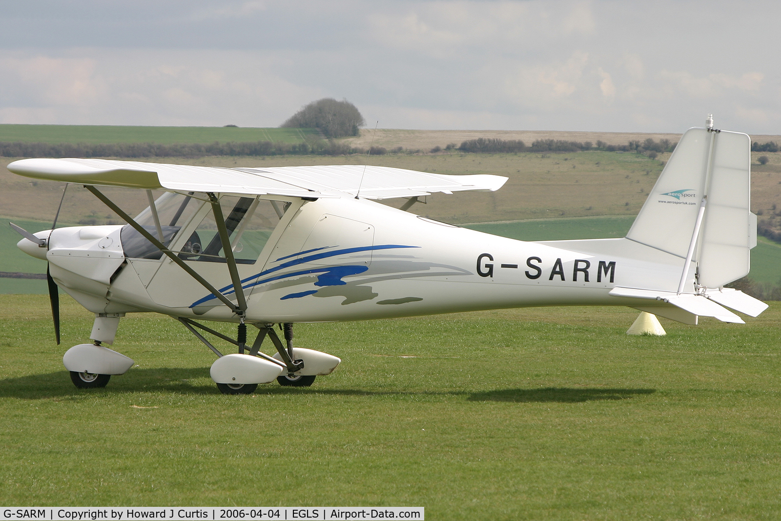 G-SARM, 2005 Comco Ikarus C42 FB100 C/N 0504-6674, Privately owned.