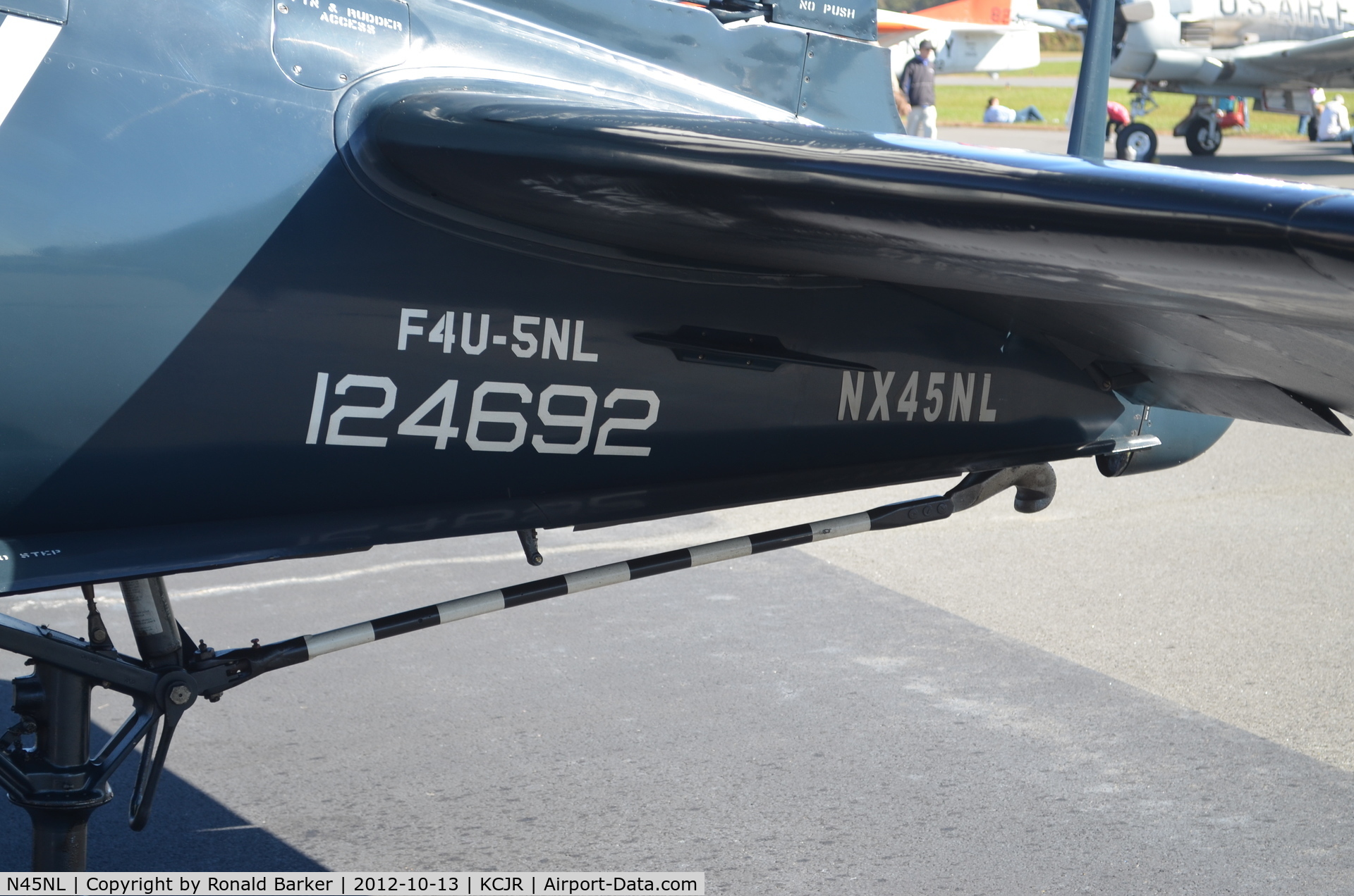 N45NL, 1951 Vought F4U-5NL Corsair C/N 124692, Culpeper Air Fest 2012