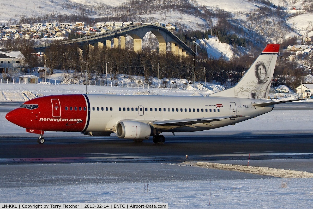 LN-KKL, 1997 Boeing 737-36N C/N 28671, 1997 Boeing 737-36N, c/n: 28671 at Tromso