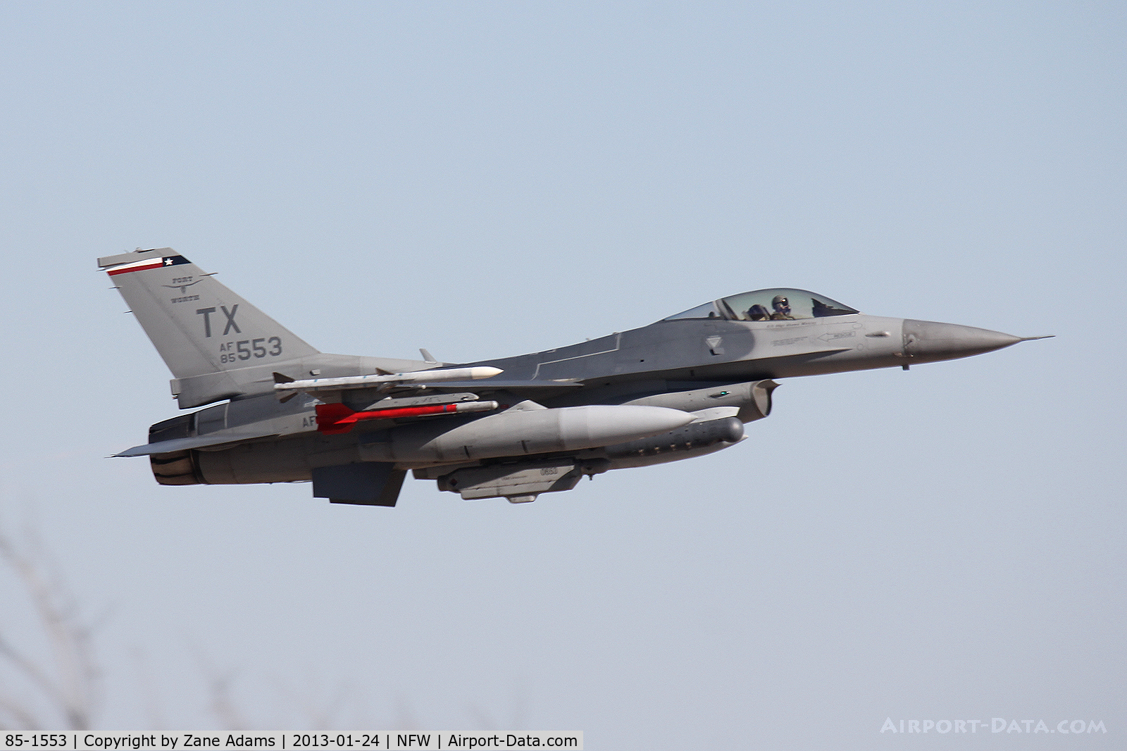 85-1553, General Dynamics F-16C Fighting Falcon C/N 5C-295, 301st FW F-16C at NASJRB Fort Worth