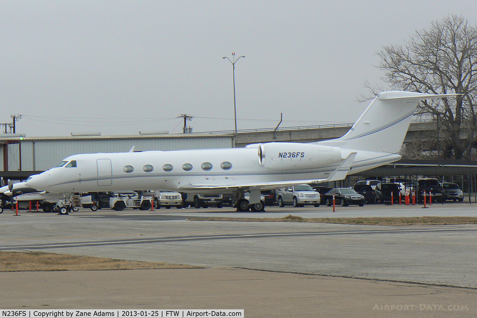 N236FS, 2011 Gulfstream Aerospace GIV-X (G450) C/N 4236, At Meacham Field - Fort Worth, TX