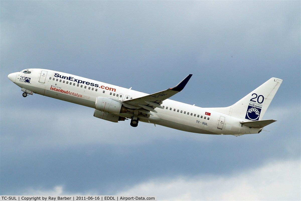 TC-SUL, 1998 Boeing 737-85F C/N 28822, Boeing 737-85F [28822] (Sun Express) Dusseldorf~D 16/06/2011