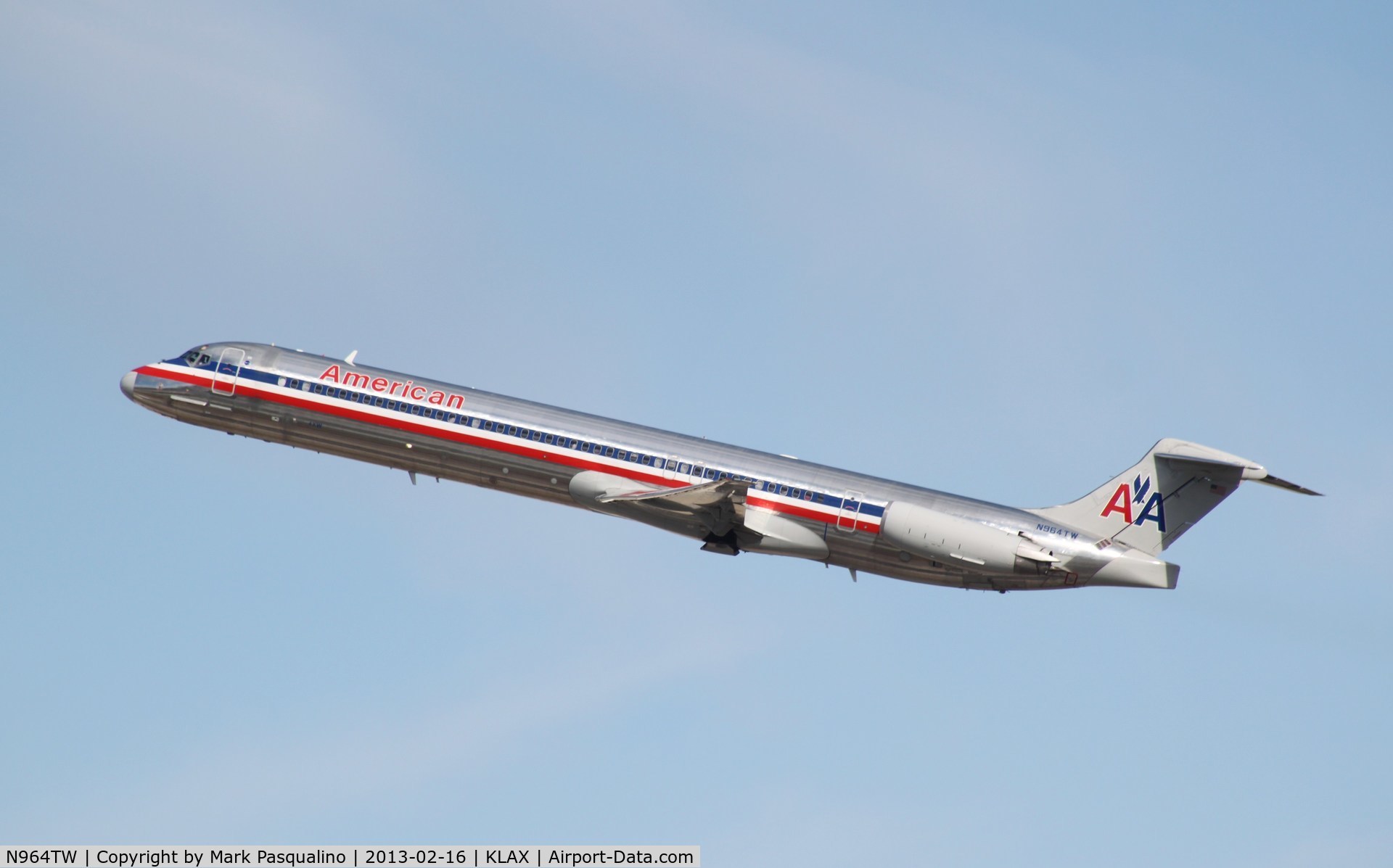 N964TW, 1999 McDonnell Douglas MD-83 (DC-9-83) C/N 53614, MD-83