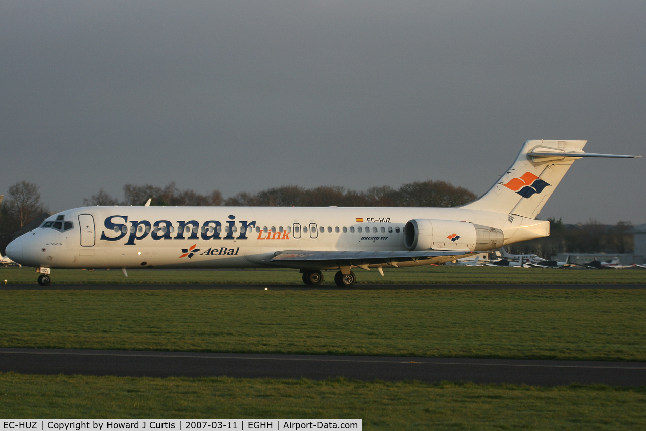 EC-HUZ, 2001 Boeing 717-23S C/N 55066, Spanair, here for a resray