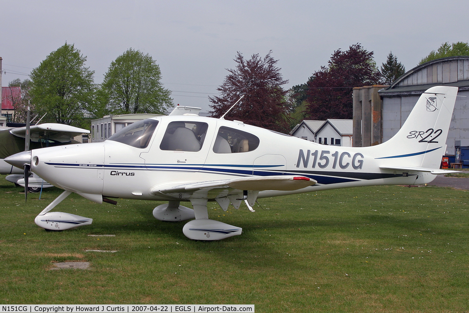 N151CG, 2002 Cirrus SR22 C/N 0344, Privately owned.