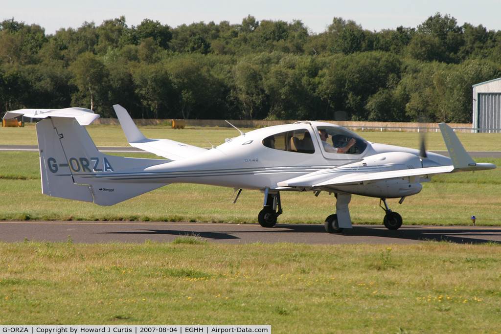 G-ORZA, 2005 Diamond DA-42 Twin Star C/N 42.062, Privately owned.