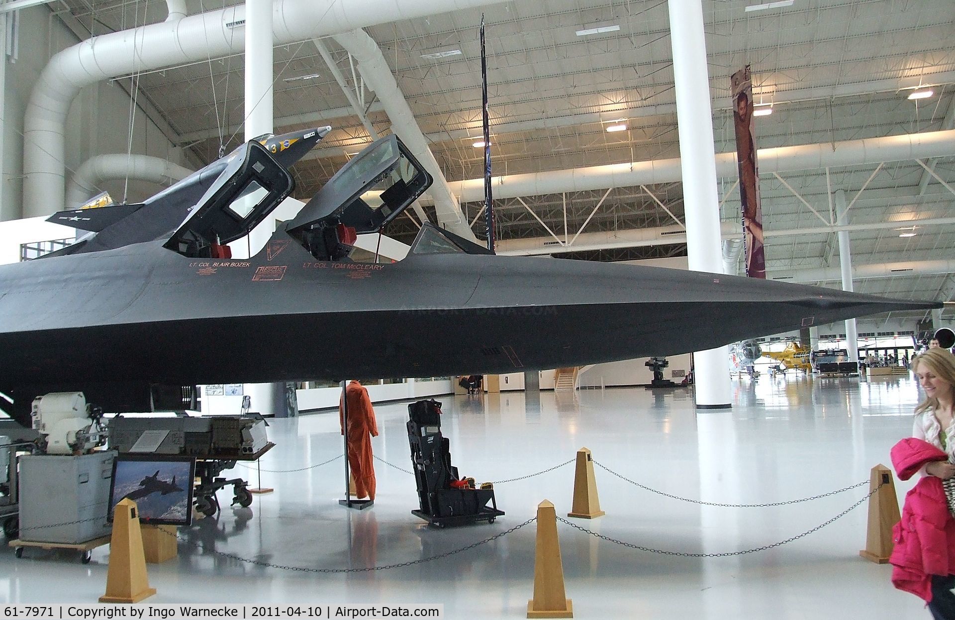 61-7971, Lockheed SR-71A Blackbird C/N 2022, Lockheed SR-71A Blackbird at the Evergreen Aviation & Space Museum, McMinnville OR