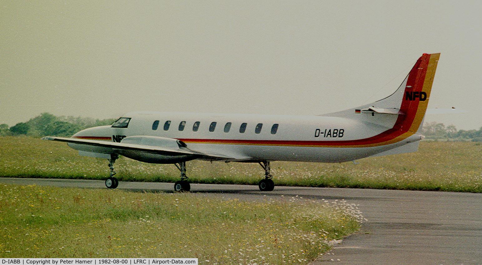 D-IABB, 1982 Fairchild Swearingen SA-227AC Metro III C/N AC-500, Cherbourg Summer 1982
