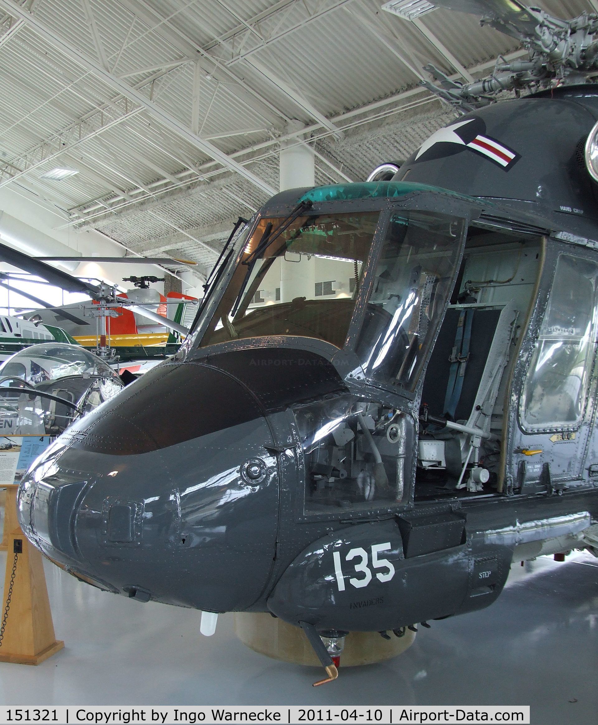 151321, Kaman SH-2F Seasprite C/N 158 (N8064Z), Kaman SH-2F Seasprite at the Evergreen Aviation & Space Museum, McMinnville OR